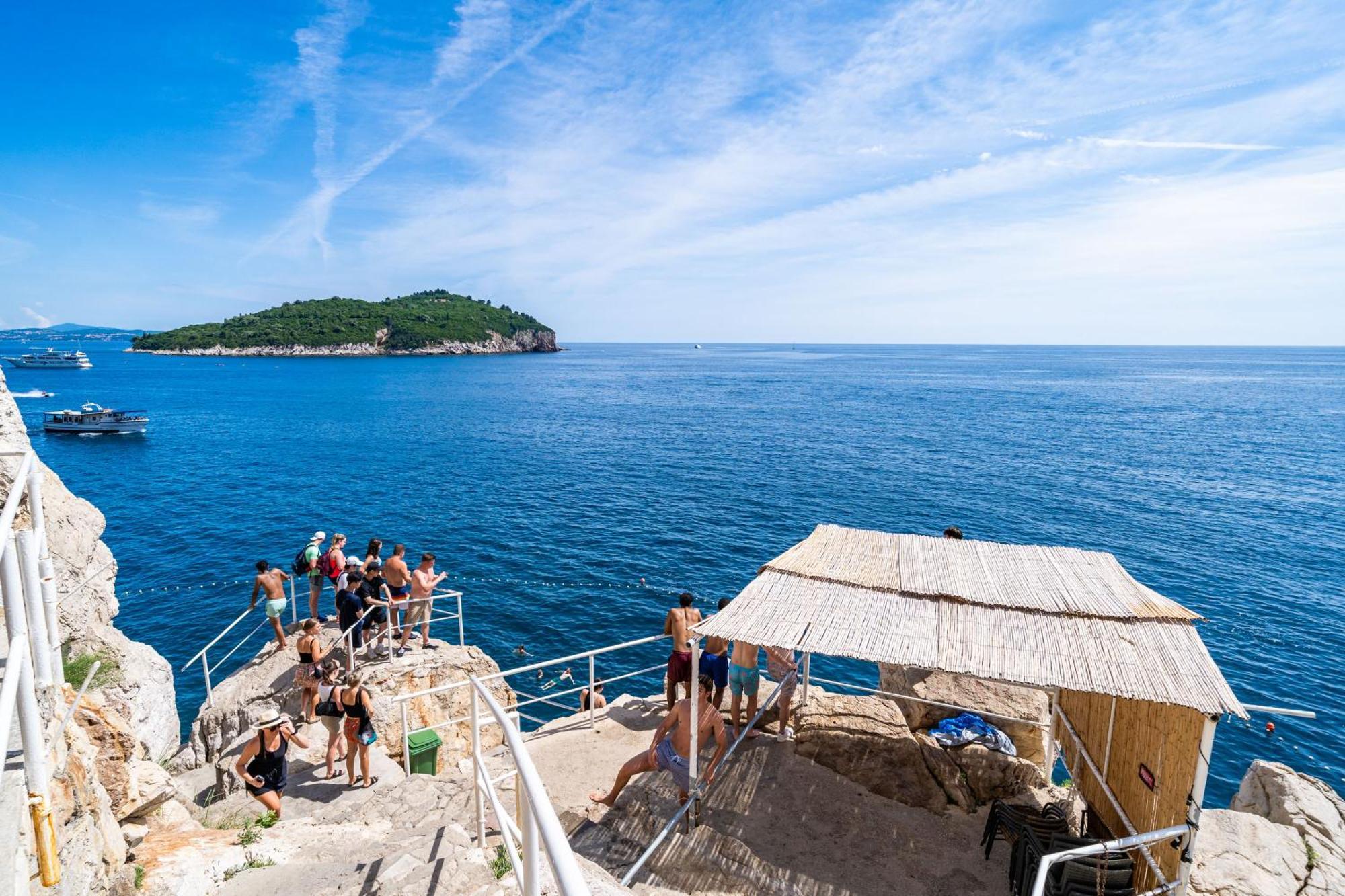 Lovely Holiday House Othello Next To The Buza Beach Дубровник Екстериор снимка